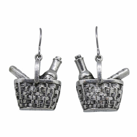 Picnic Basket Earrings