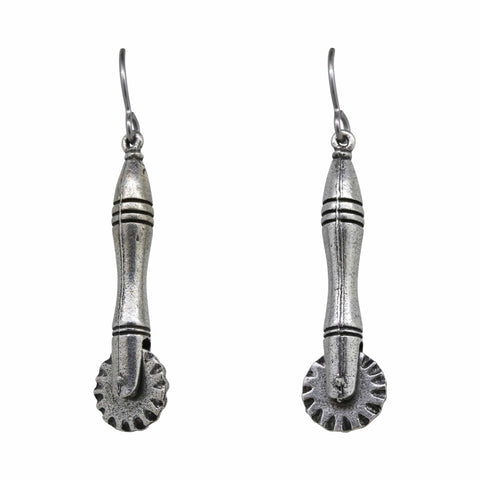 Pastry Crimper Earrings