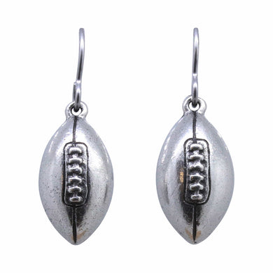 Football Earrings | lapelpinplanet