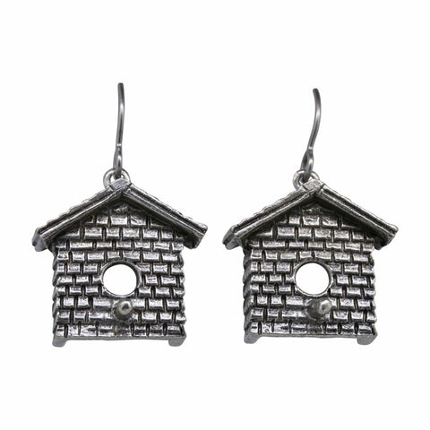Birdhouse Earrings