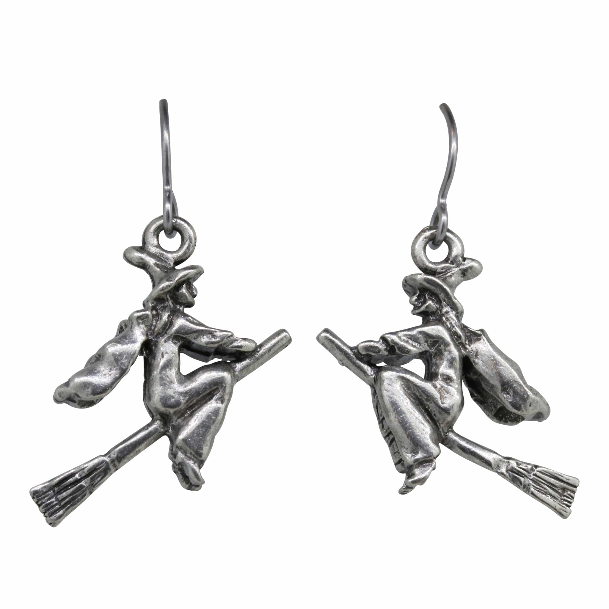 Flying Witch Earrings