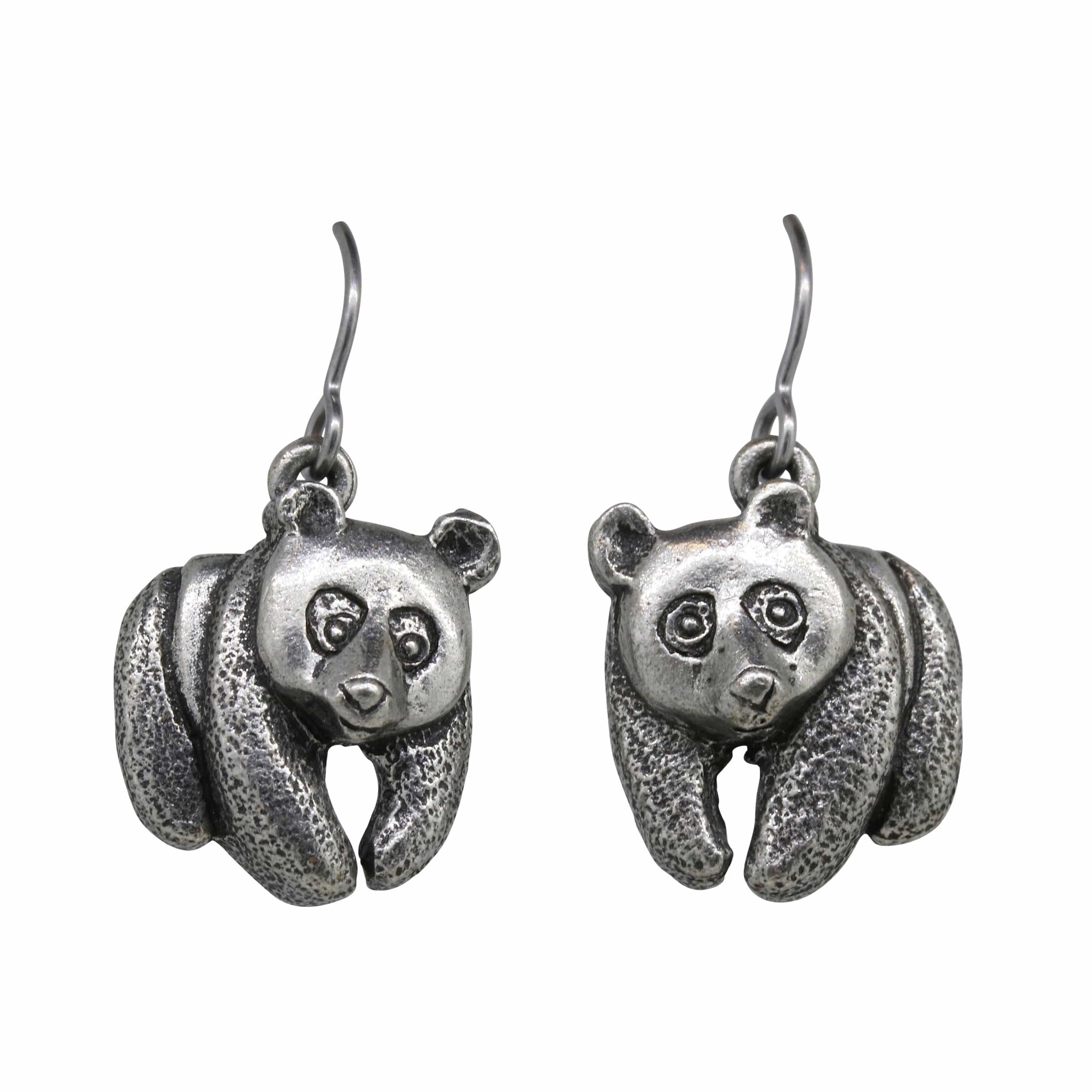 Panda Earrings