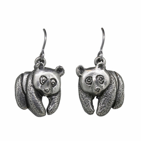 Panda Earrings