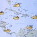 Cruise Ship Map Pins