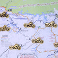 Motorcycle Map Pins