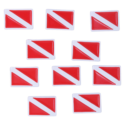 Dive Flag Map Pins