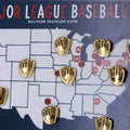 Baseball Glove Map Pins