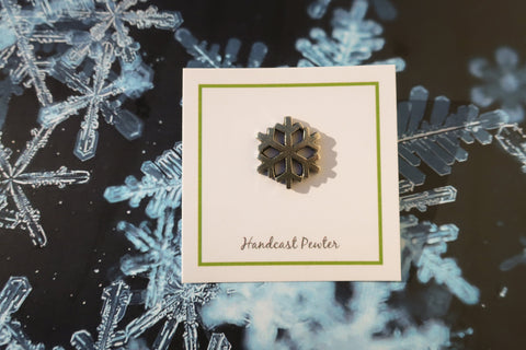 Snowflake Lapel Pin