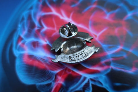Time is Brain Stroke Awareness Lapel Pin