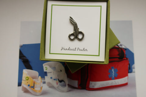 Trauma Shears Lapel Pin
