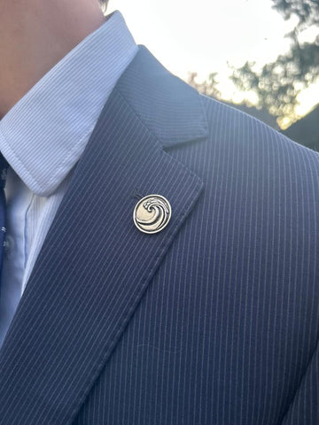 Wave Lapel Pin