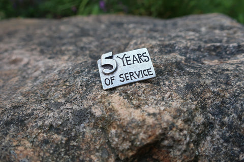 Years of Service Lapel Pins