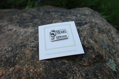 Years of Service Lapel Pins