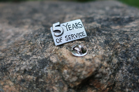 Years of Service Lapel Pins
