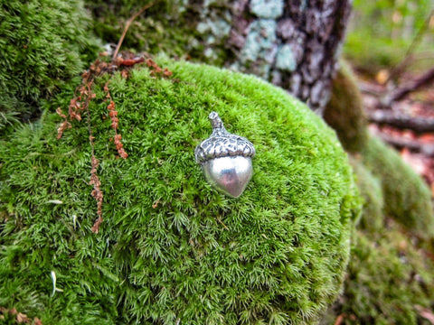 Acorn Lapel Pin