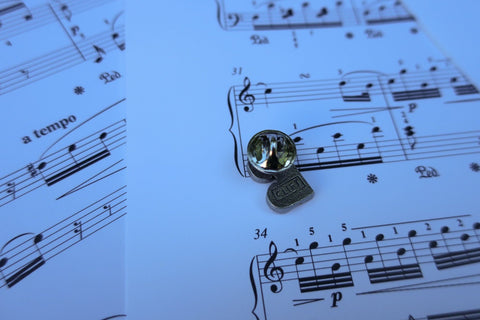 C-Clef (Alto Clef) Lapel Pin
