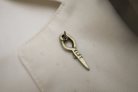 Aneurysm Clip Lapel Pin