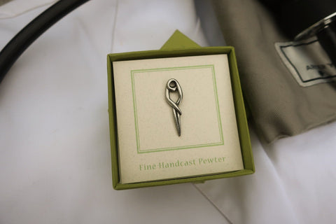 Aneurysm Clip Lapel Pin