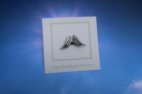 Angel Wings Lapel Pin
