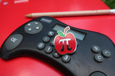 Apple Pi Enamel Pin