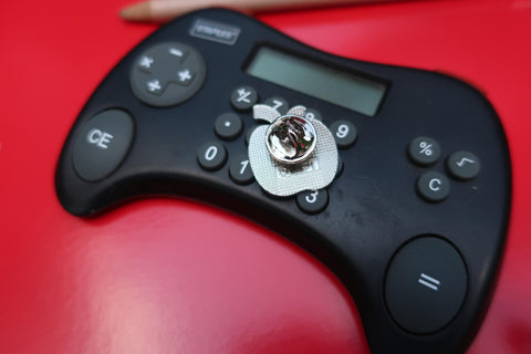 Apple Pi Enamel Pin