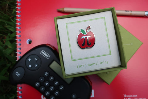 Apple Pi Enamel Pin