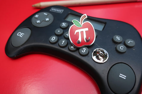 Apple Pi Enamel Pin
