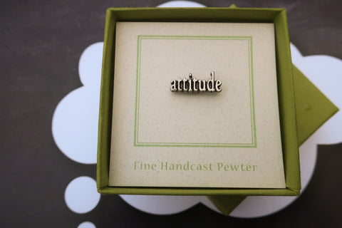 Attitude Lapel Pin