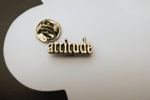 Attitude Lapel Pin
