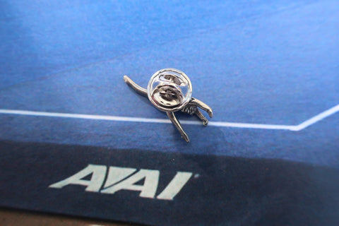Gymnast Backflip Lapel Pin