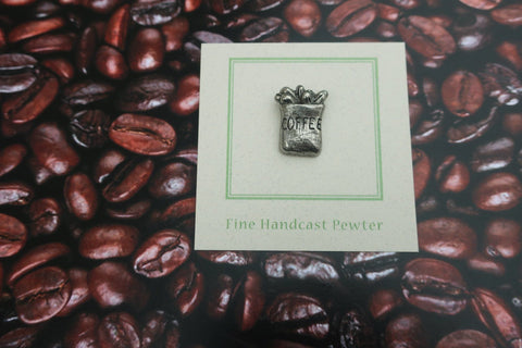 Bag of Coffee Lapel Pin