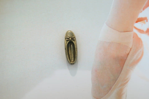 Ballet Slipper Lapel Pin