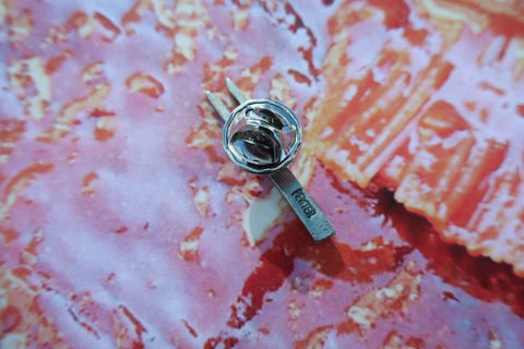 Barbeque Fork Lapel Pin