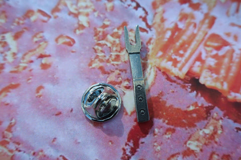 Barbeque Fork Lapel Pin