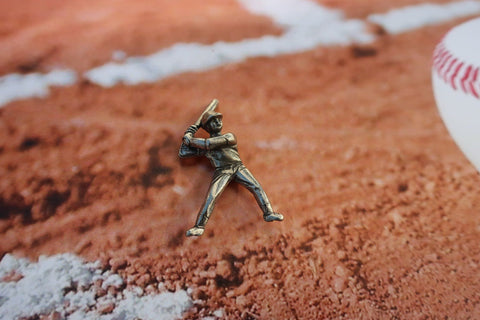 Baseball Player Lapel Pin