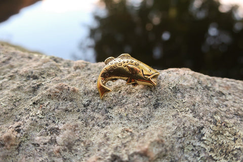 Bass Gold Lapel Pin