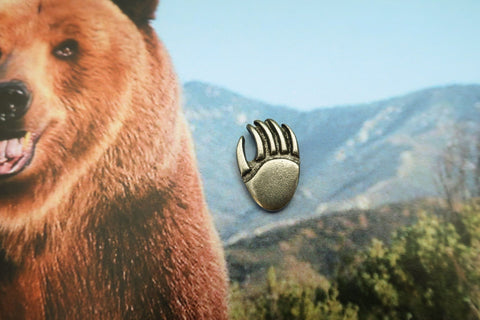 Bear Claw Lapel Pin
