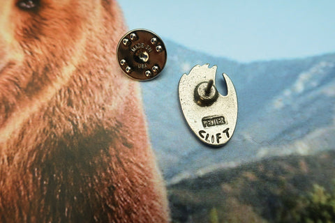Bear Claw Lapel Pin