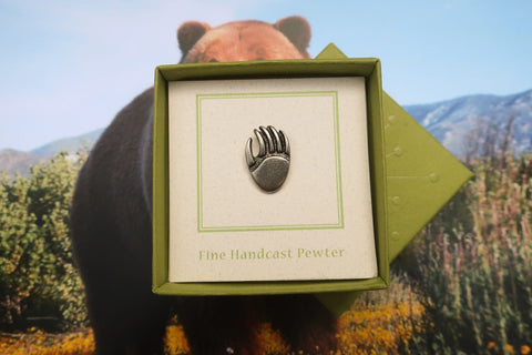 Bear Claw Lapel Pin