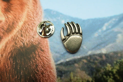 Bear Claw Lapel Pin