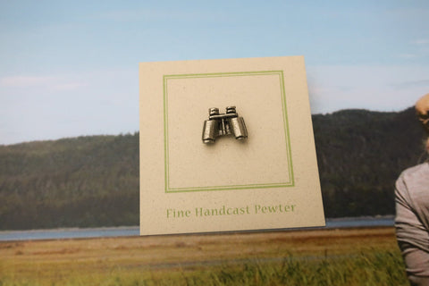 Binoculars Lapel Pin