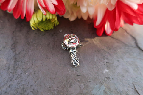 Bouquet of Flowers Lapel Pin