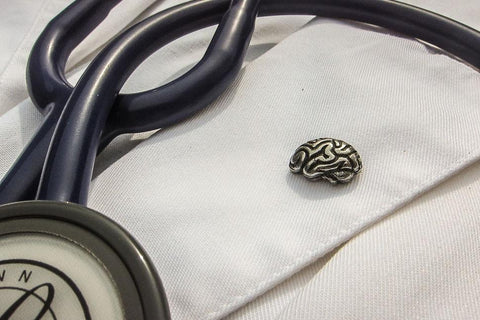 Brain Lapel Pin