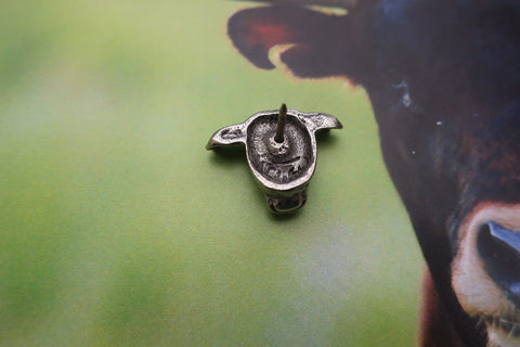 Bull Head Lapel Pin