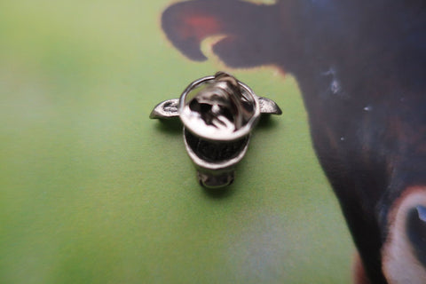 Bull Head Lapel Pin