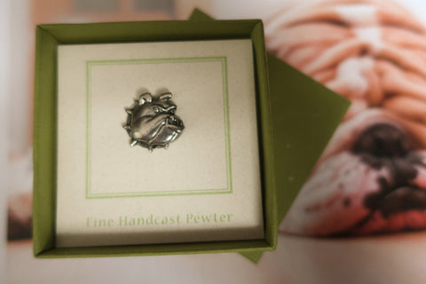 Bulldog Lapel Pin
