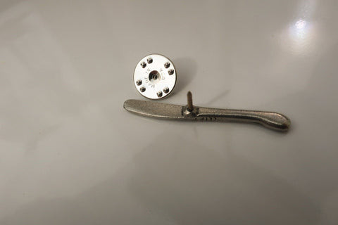 Butter Knife Lapel Pin
