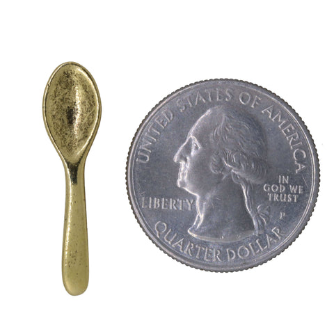 Spoon Gold Lapel Pin