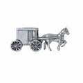 Horse & Buggy Lapel Pin