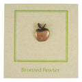 Apple Copper Lapel Pin